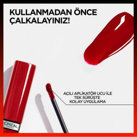 Loreal Paris Laque Resistance - Likit Parlak Ruj No: 600 Le Nu Rose - 4