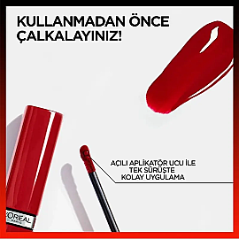 Loreal Paris Laque Resistance - Likit Parlak Ruj No: 601 Worth It - 3