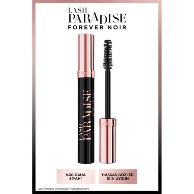 Loreal Paris Lash Paradise Forever Noir - Hacim ve Uzunluk Kazandıran Maskara - Siyah - 2