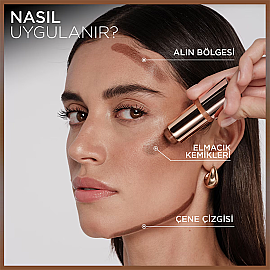 Loreal Paris Lumi Bronze Le Stick Soleil - Stick Bronzlaştırıcı No: 130 Sunset Dore - 6