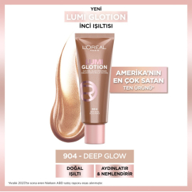 Loreal Paris Lumi Glotion - Nemlendirici ve Aydınlatıcı No: 904 Deep Glow 40ml - 2