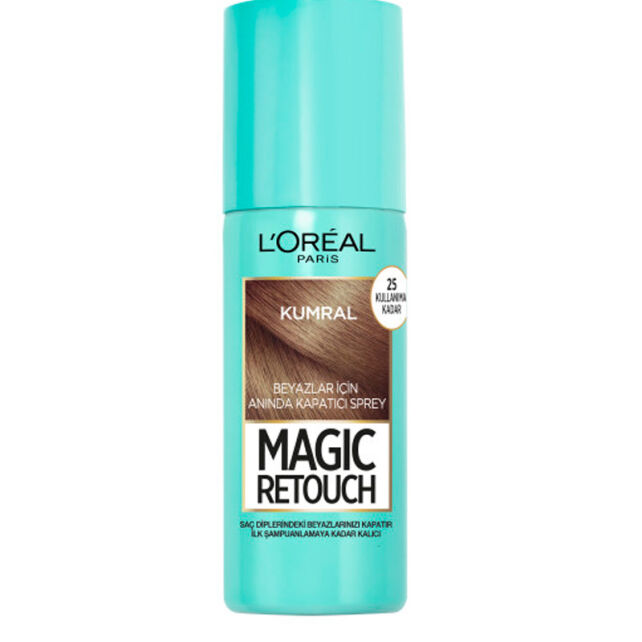 Loreal Paris Magic Retouch - Beyaz Kapatcı Saç Spreyi No:4 - 1