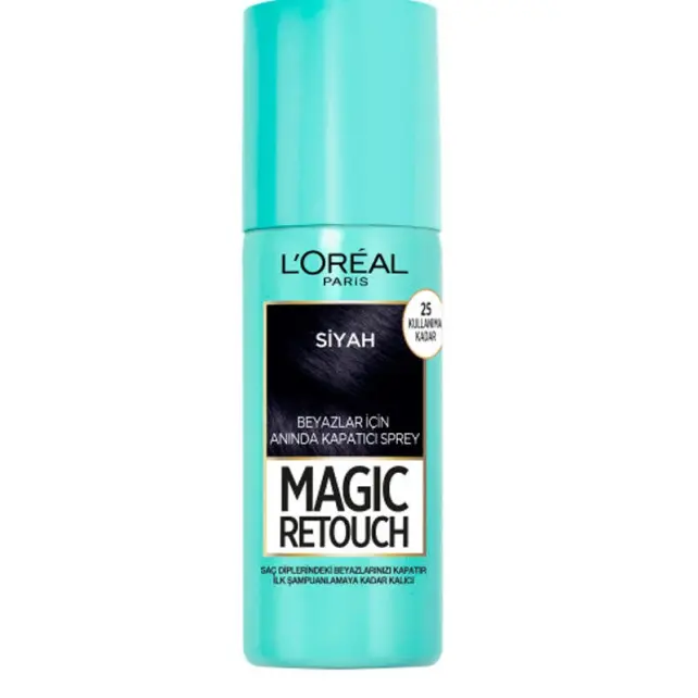 Loreal Paris Magic Retouch - Beyaz Kapatıcı Saç Spreyi No: 01 - 1