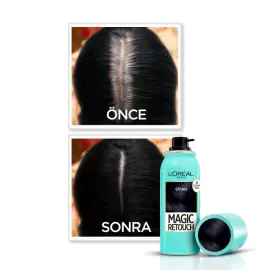 Loreal Paris Magic Retouch - Beyaz Kapatıcı Saç Spreyi No: 01 - 4