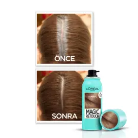 Loreal Paris Magic Retouch - Beyaz Kapatıcı Saç Spreyi No-4 - 4