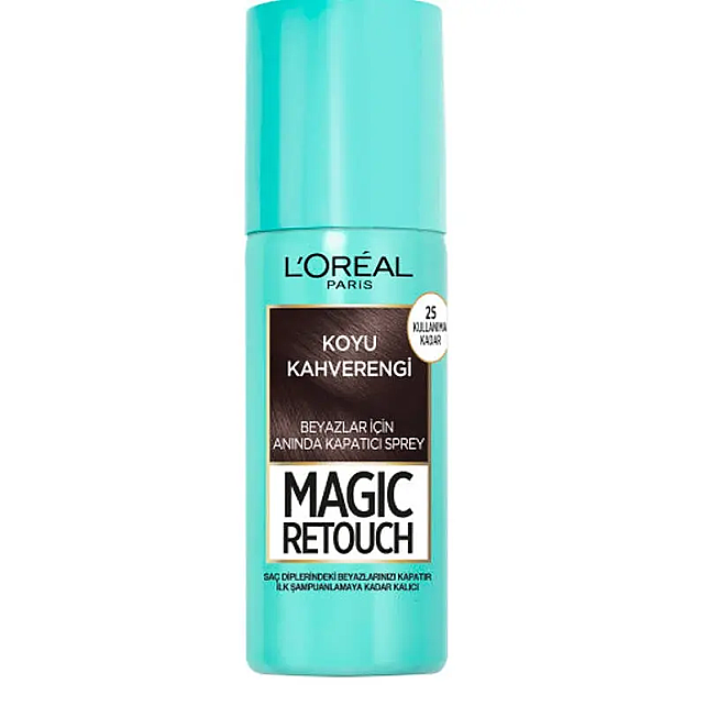 Loreal Paris Magic Retouch - Beyazlar İçin Anında Kapatıcı Sprey No: 02 Brun 75ml - 1