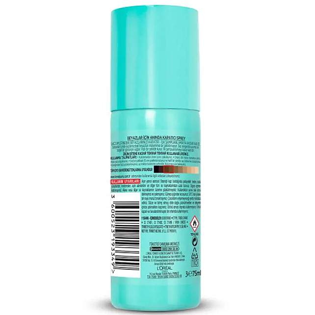 Loreal Paris Magic Retouch - Beyazlar İçin Anında Kapatıcı Sprey No: 02 Brun 75ml - 2