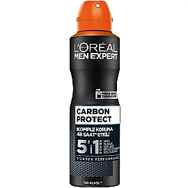 Loreal Paris Men Expert Carbon Protect 5'i 1 Arada - Sprey Deodorant 150ml - Loreal Paris