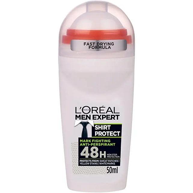 Loreal Paris Men Expert Shirt Protect - Roll-On Deodorant 50ml - 1