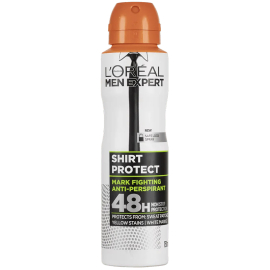 Loreal Paris Men Expert Shirt Protect - Sprey Deodorant 150ml - Loreal Paris