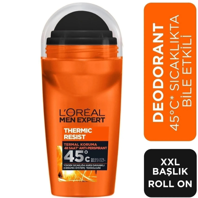 Loreal Paris Men Expert Thermic Resist Termal Koruma - Roll On Deodorant 50ml - 2