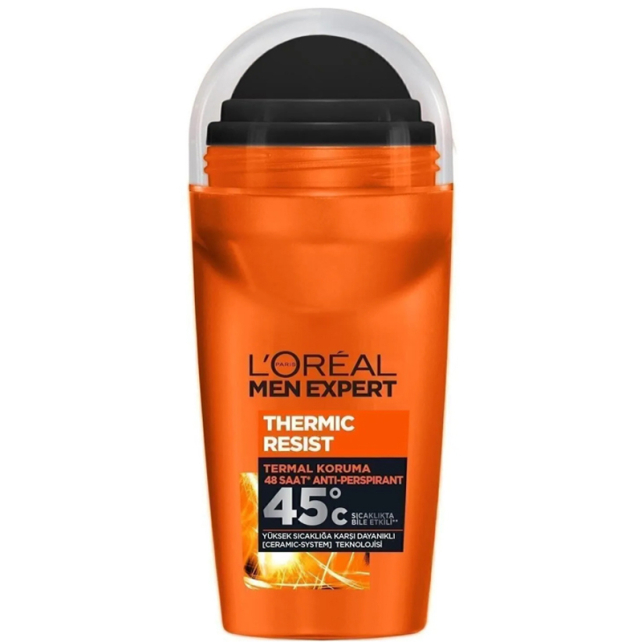 Loreal Paris Men Expert Thermic Resist Termal Koruma - Roll On Deodorant 50ml - 1