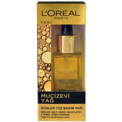 Loreal Paris Nutri Gold Oil Face - Mucizevi Cilt Bakım Yağı Loreal Paris Nutri Gold Oil Face - Mucizevi Cilt Bakım Yağı