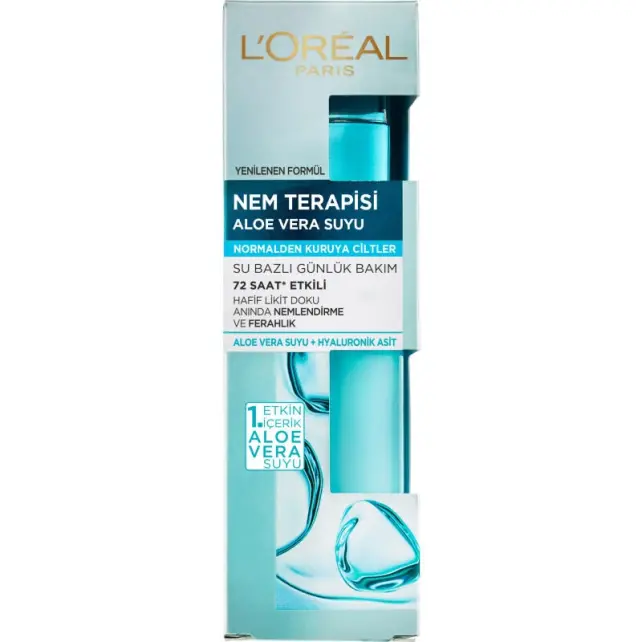 Loreal Paris Nem Terapisi Aloe Vera Suyu - Su Bazlı Günlük Bakım 70ml - 2