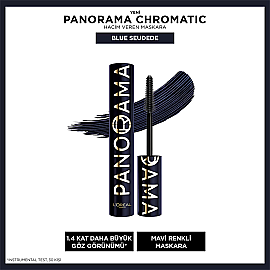 Loreal Paris Panorama Chromatic Maskara - Blue Seudede/Mavi 9.9ml - 2