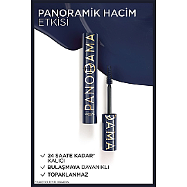 Loreal Paris Panorama Chromatic Maskara - Blue Seudede/Mavi 9.9ml - 5