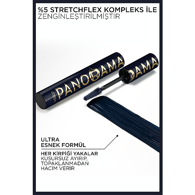 Loreal Paris Panorama Chromatic Maskara - Blue Seudede/Mavi 9.9ml - 7