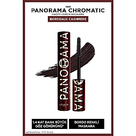 Loreal Paris Panorama Chromatic Maskara - Bordeaux Cashmere/Bordo 9.9ml - 4
