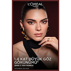 Loreal Paris Panorama Chromatic Maskara - Bordeaux Cashmere/Bordo 9.9ml - 6