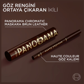 Loreal Paris Panorama Chromatic Maskara - Brun Leather/Kahverengi 9.9ml - 9