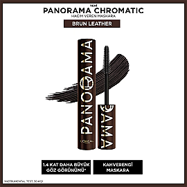 Loreal Paris Panorama Chromatic Maskara - Brun Leather/Kahverengi 9.9ml - 4