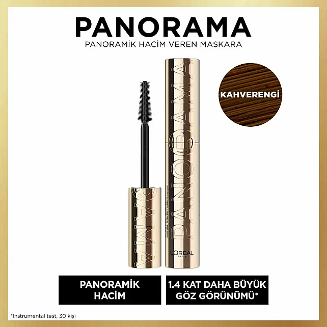 Loreal Paris Panorama Maskara - Kahverengi - 2