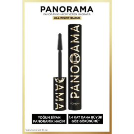 Loreal Paris Panorama Volume Maskara - Night Black / Gece Siyahı - 2