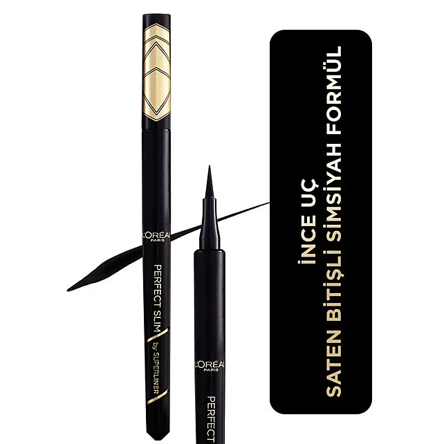 Loreal Paris Perfect Slim Eyeliner Black - Siyah Eyeliner - 2