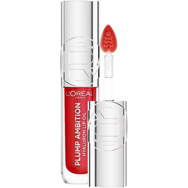 Loreal Paris Plump Ambition Hyaluron Lip Oil - Dudak Parlatıcı No: 380 Rouge In Love - 1