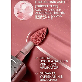 Loreal Paris Plump Ambition Hyaluron Lip Oil - Dudak Parlatıcı No: 390 Cherry Cherie - 3