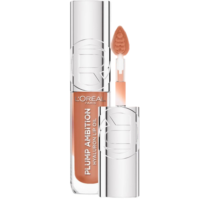 Loreal Paris Plump Ambition Hyaluron Lip Oil - Dudak Parlatıcı No: 641 Latte Glace - 1