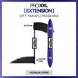 Loreal Paris Pro XXL Extension - Siyah Maskara - 2