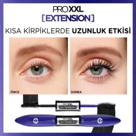 Loreal Paris Pro XXL Extension - Siyah Maskara - 3