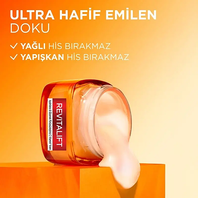 Loreal Paris Revitalift Aydınlatıcı ve Gözenek Karşıtı C Vitamini Krem 50ml - 3