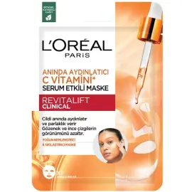 Loreal Paris Revitalift C Vitamini Aydınlatıcı Etkili Maske 26g - 1