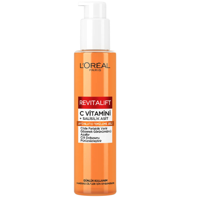Loreal Paris Revitalift C Vitamini Aydınlatıcı Etkili Temizleme Jeli 150ml - 1