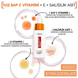 Loreal Paris Revitalift Clinical Vitamin C - Aydınlatıcı Etkili Serum 30ml - 3