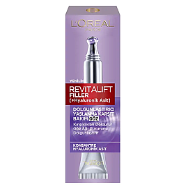 Loreal Paris Revitalift Filler Hyaluronic Acid Göz Çevresi Bakım Kremi 15ml - Loreal Paris