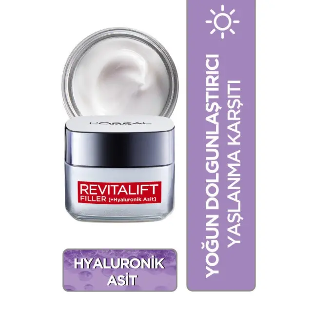 Loreal Paris Revitalift Filler Hyaluronic Acid Gündüz Bakım Kremi 50ml - 2
