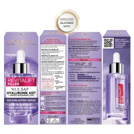 Loreal Paris Revitalift Filler Hyaluronic Acid Serum - Cilt Bakım Serumu 30ml - 4