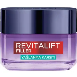 Loreal Paris Revitalift Filler - Yağlanma Karşıtı Su Bazlı Jel Nemlendirici 50ml - 1