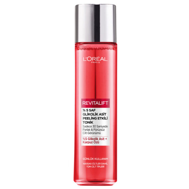 Loreal Paris Revitalift Glikolik Asit Peeling Etkili Tonik 180ml - 1