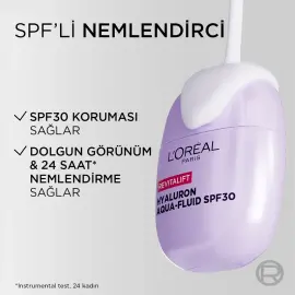 Loreal Paris Revitalift Hyaluron Aqua Fluid SPF 30 Nemlendirici Krem 40ml - 3