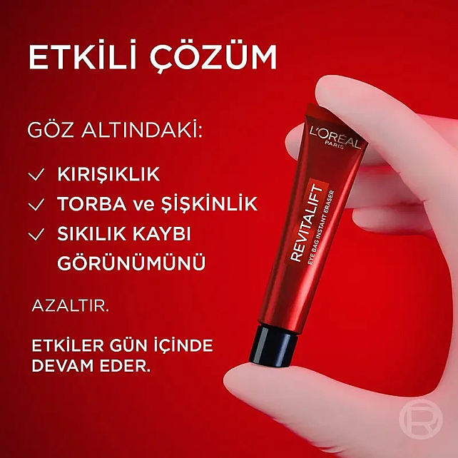 Loreal Paris Revitalift Lazer Eyebag Instant Eraser - Göz Çevresi Bakım Kremi 15ml - 6