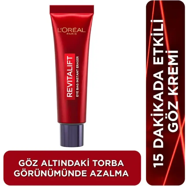 Loreal Paris Revitalift Lazer Eyebag Instant Eraser - Göz Çevresi Bakım Kremi 15ml - 2