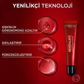 Loreal Paris Revitalift Lazer Eyebag Instant Eraser - Göz Çevresi Bakım Kremi 15ml - 4