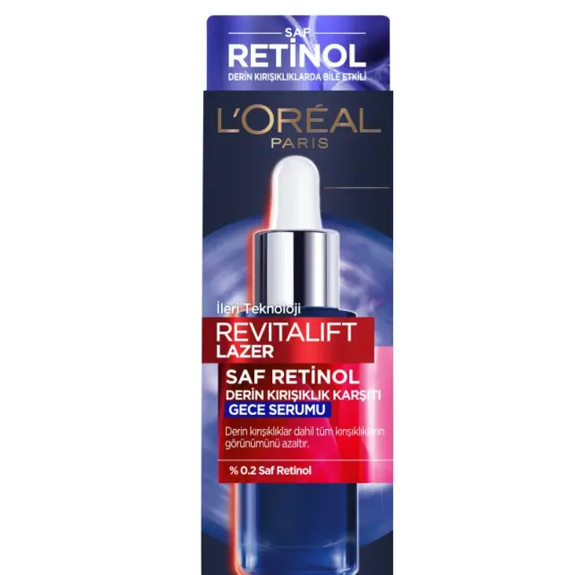 Loreal Paris Revitalift Lazer Saf Retinol Gece Serumu 30ml - 3