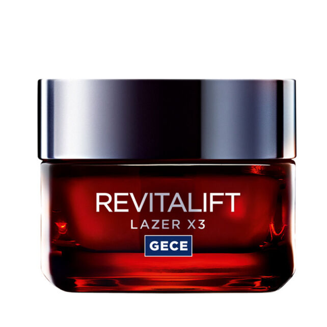 Loreal Paris Revitalift Lazer X3 Gece Kremi 50ml - 1