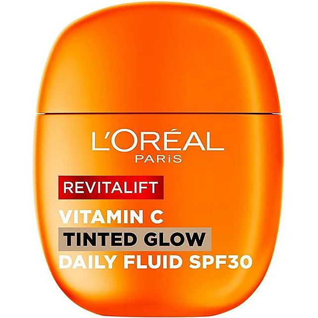 Loreal Paris Revitalift Vitamin C Tinted Glow Daily Fluid SPF 30 - Renkli Nemlendirici 40 ml - 1