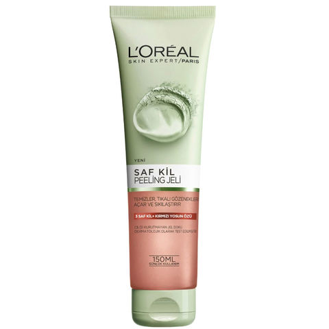 Loreal Paris Saf Kil Peeling Jeli -Kırmızı Yosun Özlü 150ml Loreal Paris Saf Kil Peeling Jeli -Kırmızı Yosun Özlü 150ml